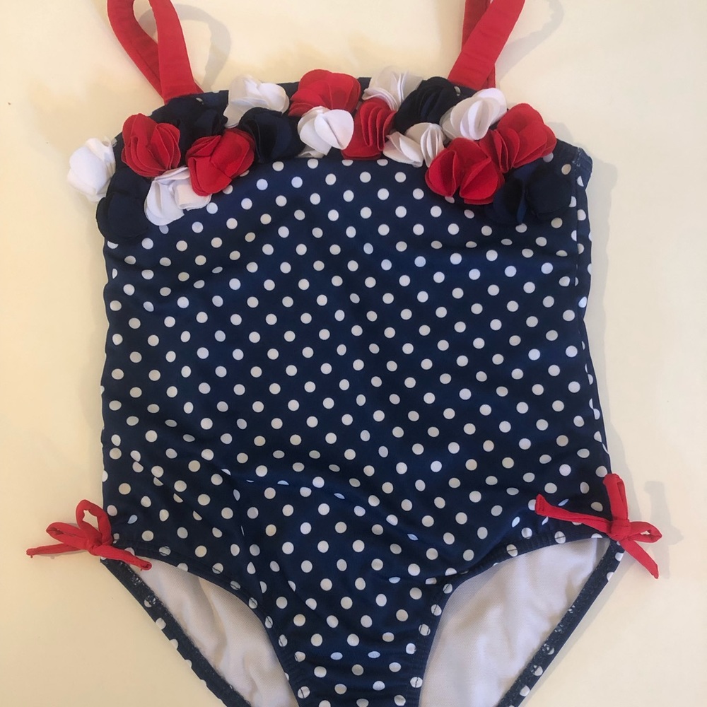 Penelope Mack girls swimsuit one-piece size 6x